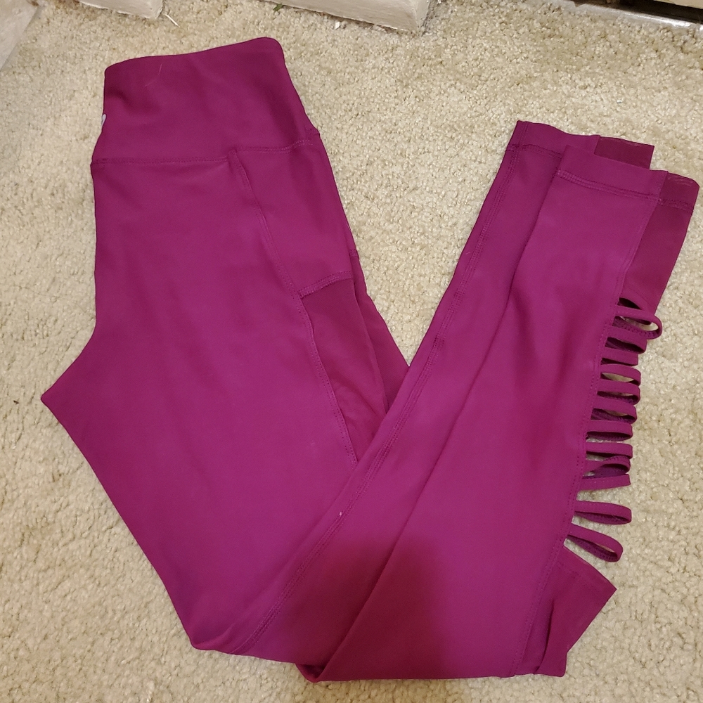 Pink 90 degree legging